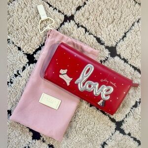 The Radley London Love is in the Air Flapover Matinee Wallet